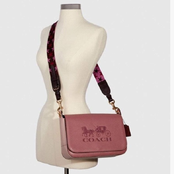 NWT Coach Women's Jes pebble crossbody Bag - Picture 3 of 10